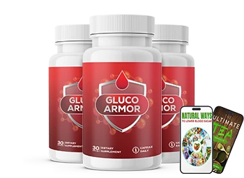 Gluco Armor 3 bottle pack with free shipping